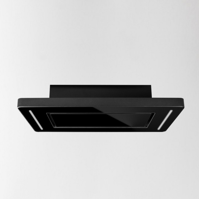 90cm Orion Recirculating Ceiling Cooker Hood Black